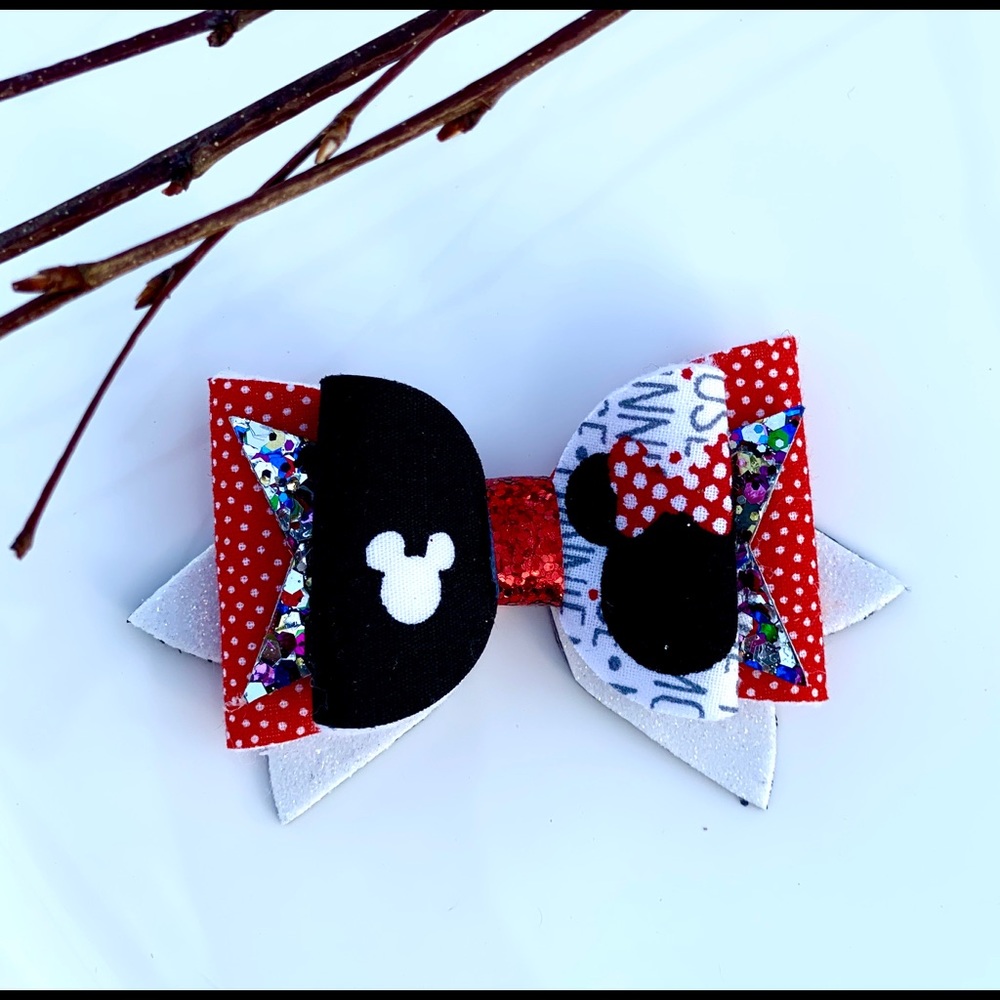 Mini Mouse Inspired Bow